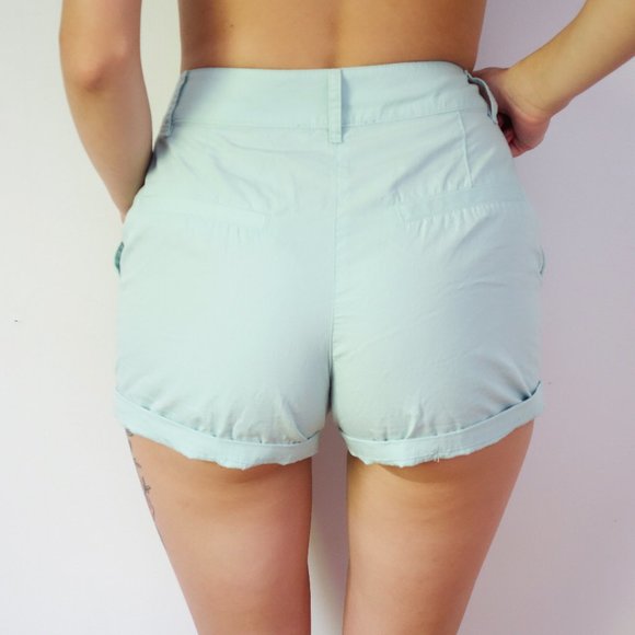 Turquoise Shorts - Picture 3 of 8